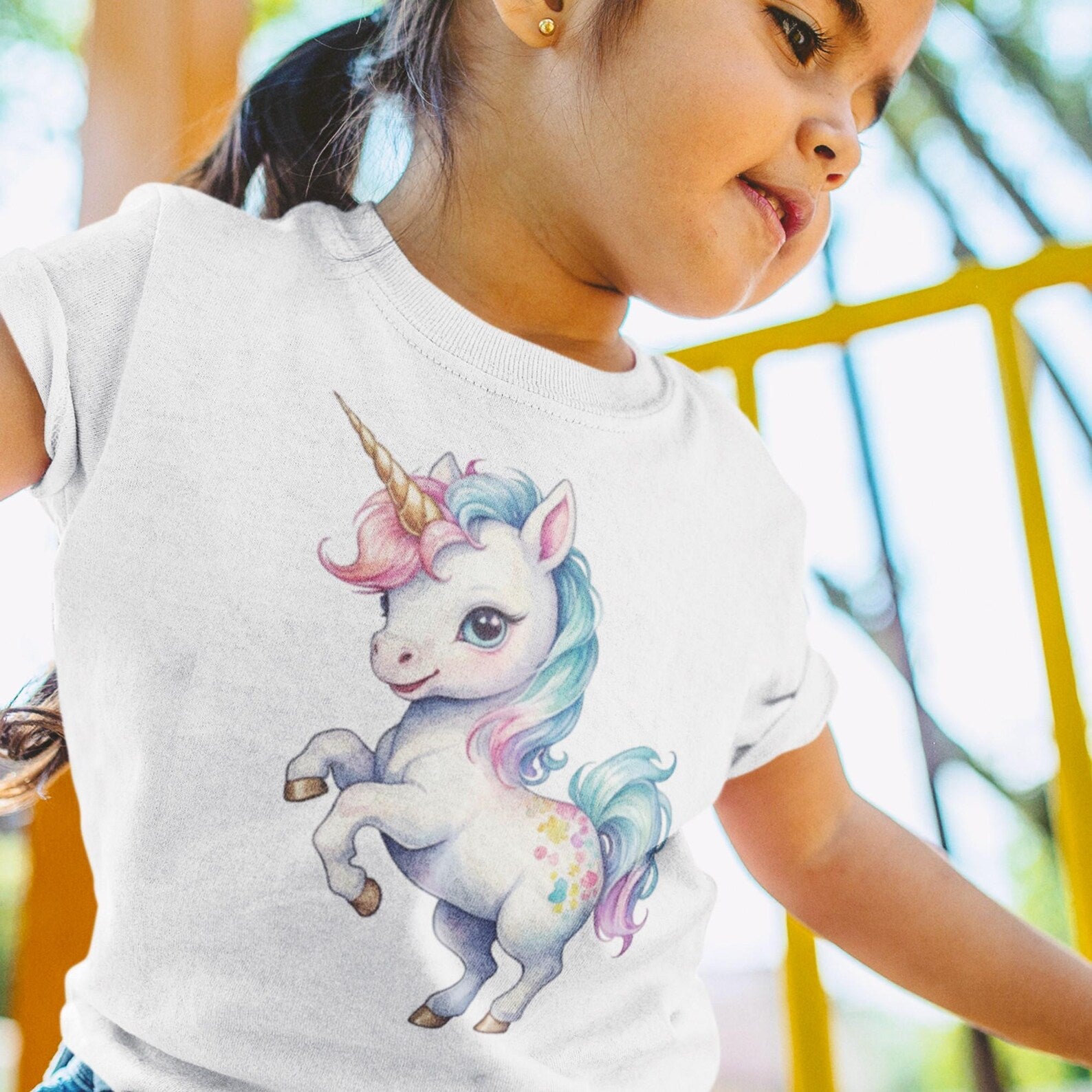 Watercolor Unicorn Clipart Bundle | 12 PNG Designs