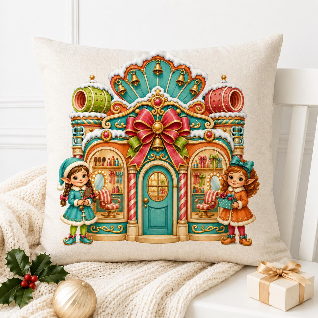 Holly Jolly Christmas Village clipart bundle – image 8