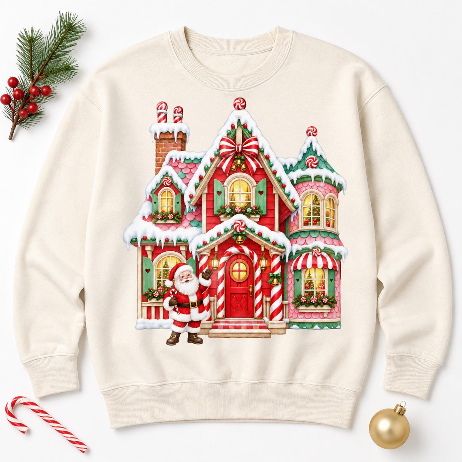 Holly Jolly Christmas Village clipart bundle – image 9