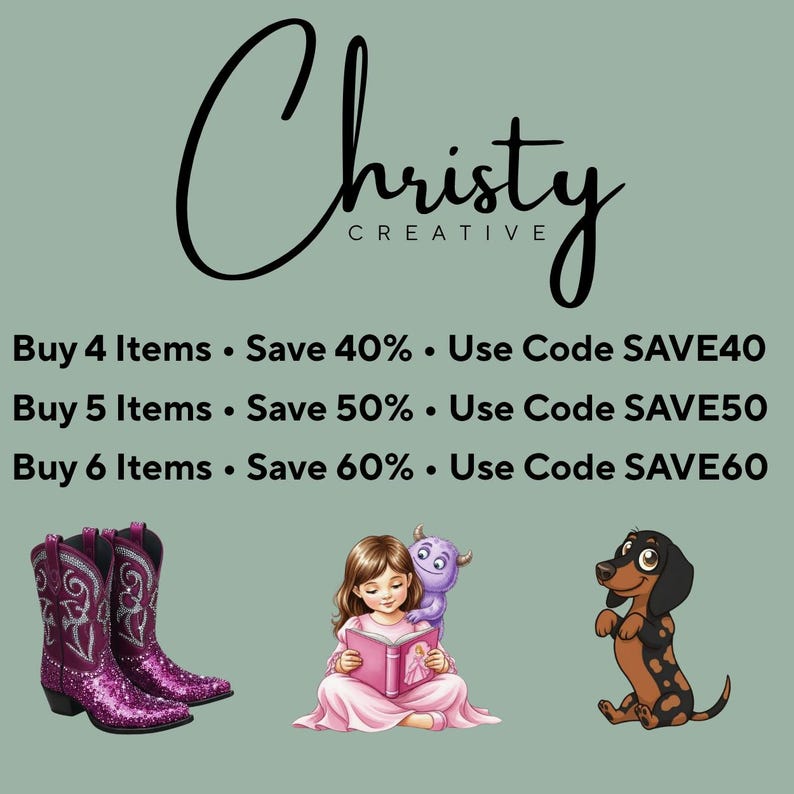 Long-haired dachshund watercolor clipart examples