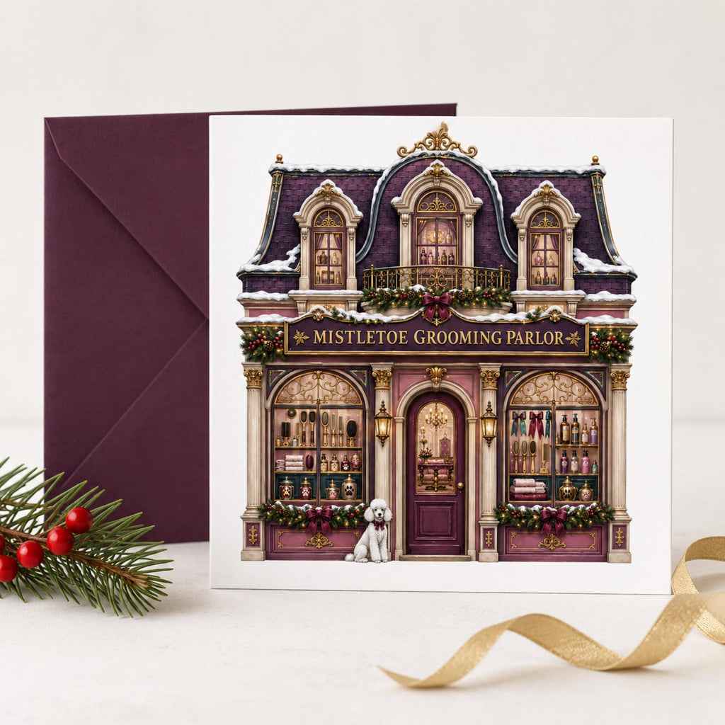 Christmas Dog Village clipart bundle – image 8