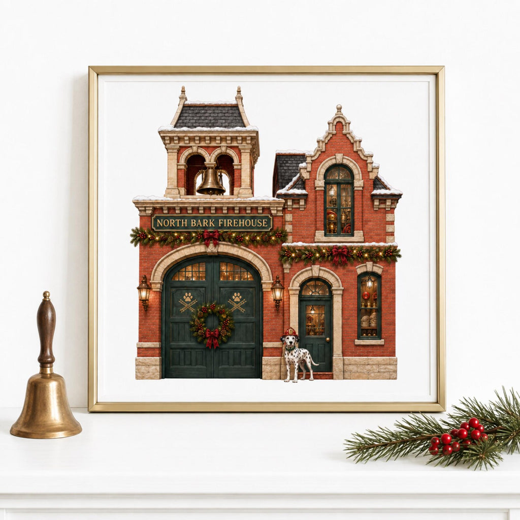Christmas Dog Village clipart bundle – image 9
