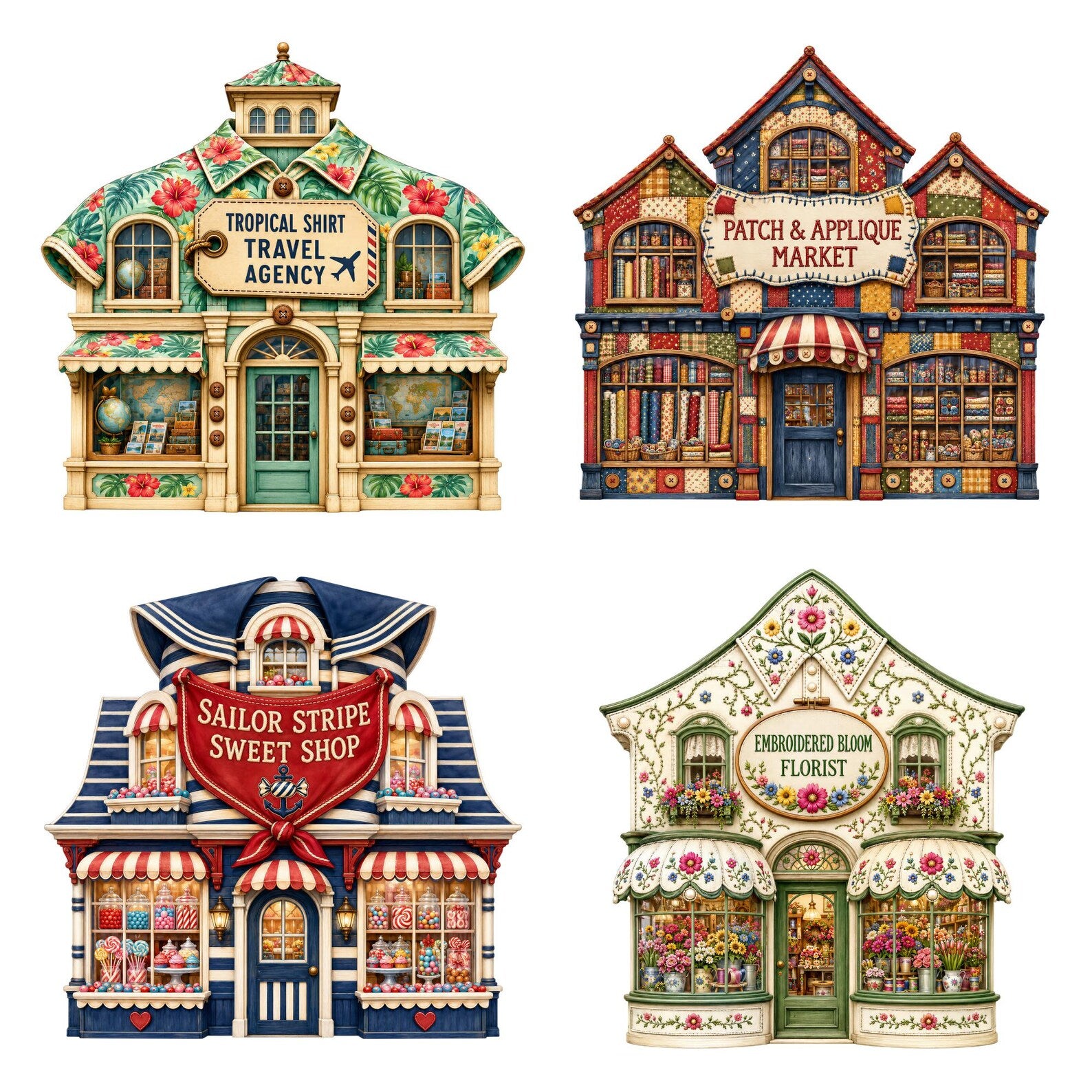 Shirt Village clipart bundle – image 5