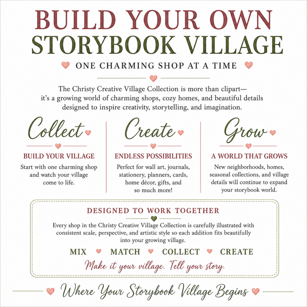 Build your own storybook village collection information